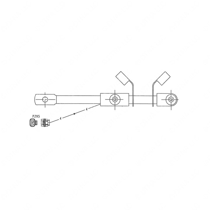 TBB 136951 RETURN CABLE W/DROPOUT SGR 3/0 AWG