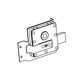 TBB 137412 DOOR LATCH ASM RHS EMERG DOOR RC