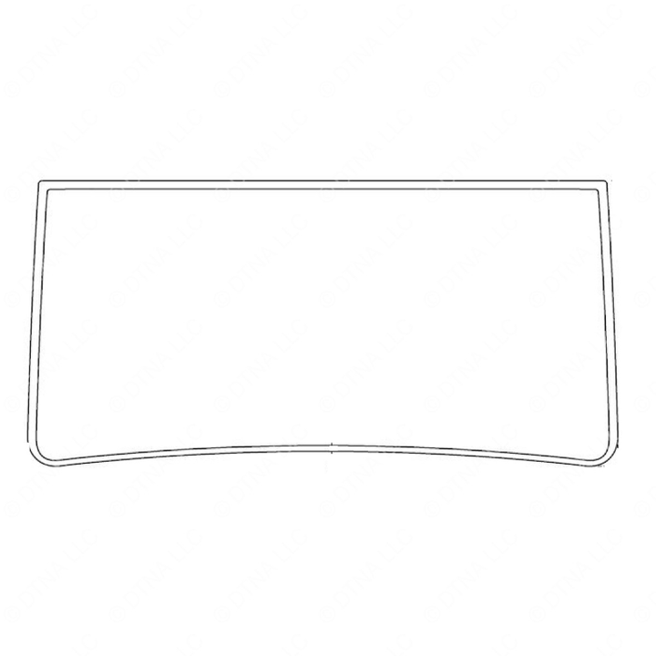 TBB 137586 WINDOW TRIM WINDSHIELD