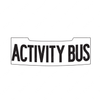 TBB 138018 LABEL ACTIVIT BUS FRT PRISMATIC WHITE
