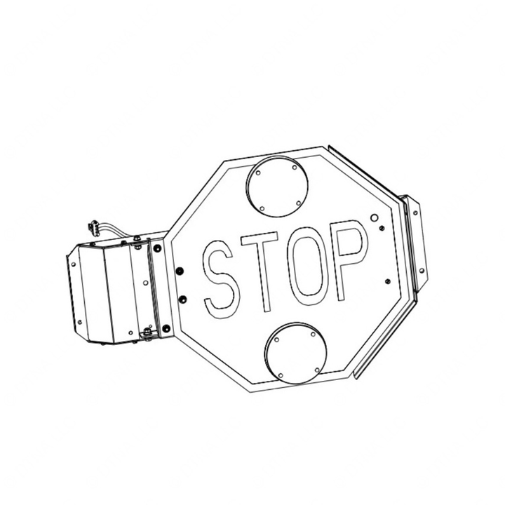 TBB 138710 STOP ARM ASM AIR REAR