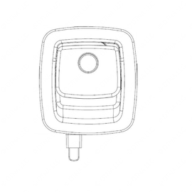 TBB 139020 PADDLE LATCH,NON-LOCKING,REAR ENG.DR,HDX