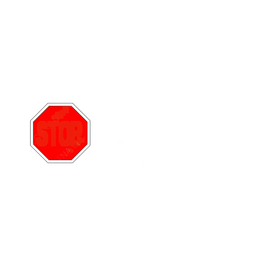 TBB 139045 DECAL/LABEL STOP WHEN RED LIGHTS FLASH
