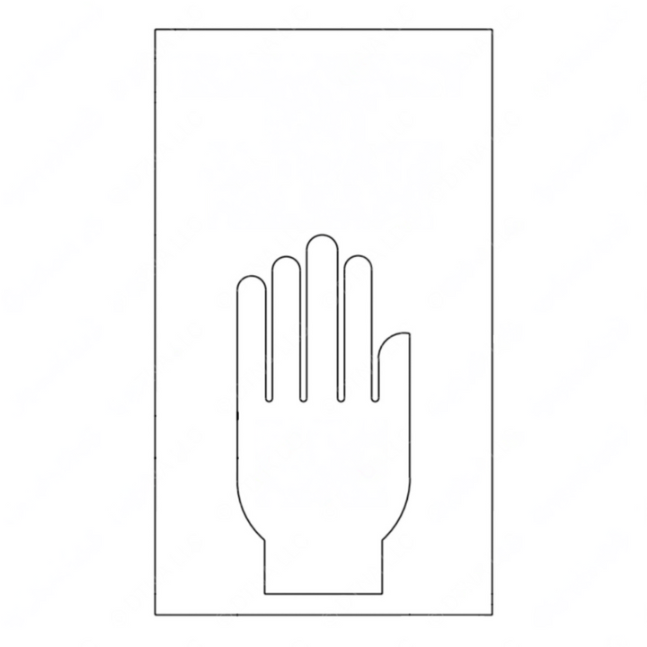 TBB 139059 LABEL EMERGENCY EXIT PUSH HERE