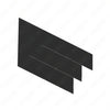 TBB 139602 PAD SOUND ABATEMENT REARWARD 8.75 STPW