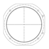 TBB 14027365 TRIM - GAS HOLE 7 1/8