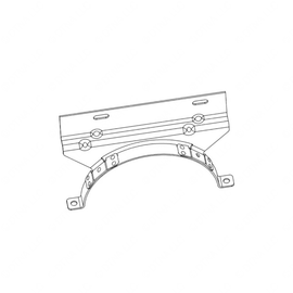 TBB 140395 BRACKET-WELD, CATALYST, ISL-G
