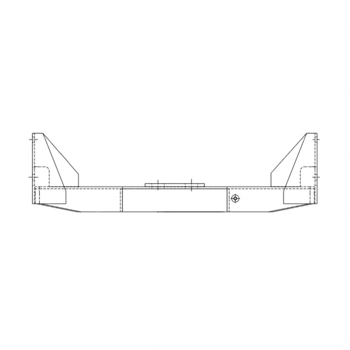TBB 140845 CROSSMEMBER, FRONT ENGINE MT, CUMM ISL-G