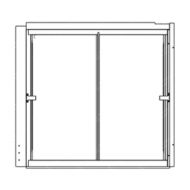 TBB 148210 EF DRIVERS WINDOW - MILL TEMP STORM