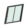 TBB 148222 EF DRIVERS WINDOW - BLACK TEMP STORM