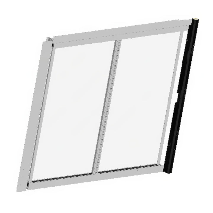 TBB 148227 EF DRIVERS WINDOW - BLACK TEMP TINT W/2