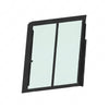 TBB 148248 HDX DRIVERS WINDOW - BLACK LAM CLR