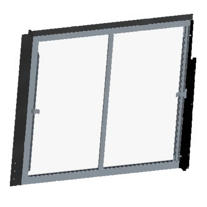 TBB 148249 HDX DRIVERS WINDOW - BLACK LAM TINT