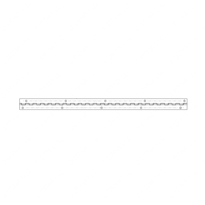 TBB 148601BLACK PIANO HINGE BATTERY BOX DOOR