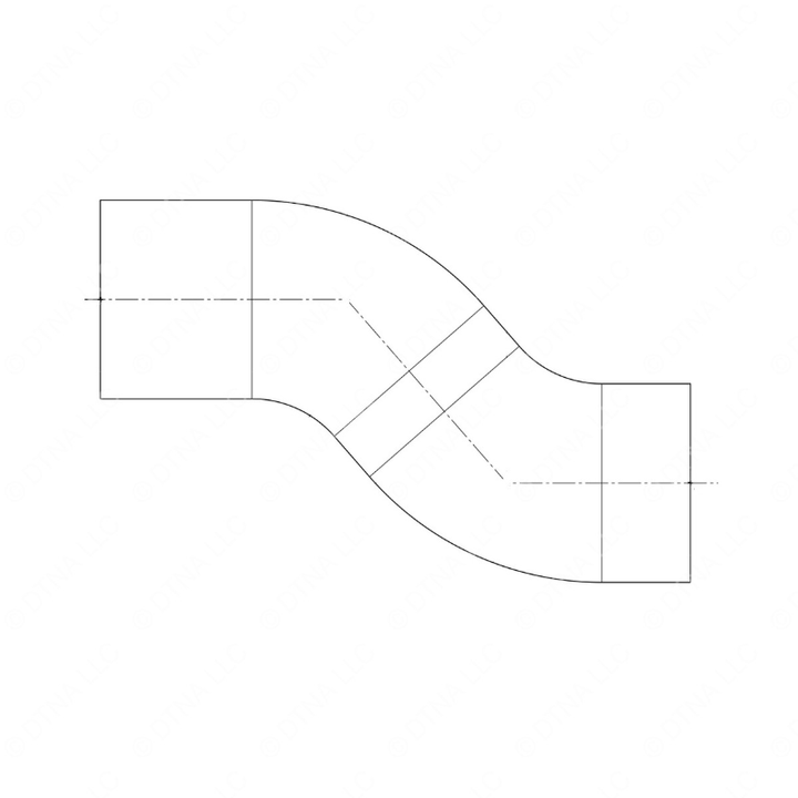 TBB 148859 HOSE RAD LOW SILICONE ISB07 EF