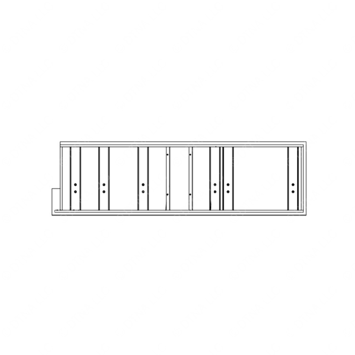 TBB 149772 SHELF WELDMENT, DAVENPORT SEAT, ISL-G