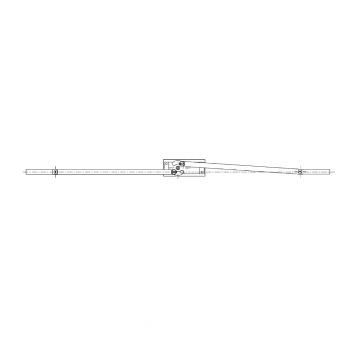 TBB 149912 LATCH ASSEMBLY, 2 POINT BOLT, 95IN DELUX