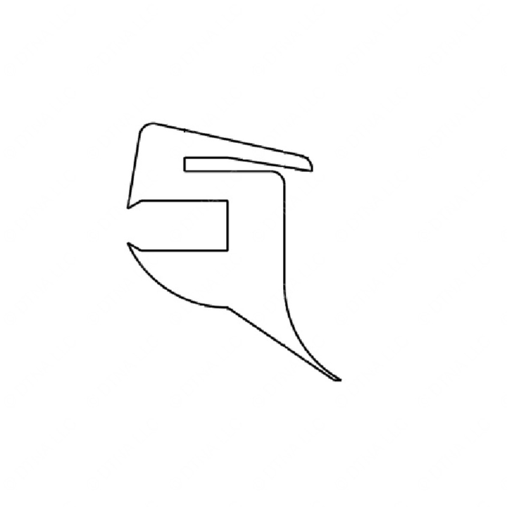 TBB 15026373 RUBBER - GLASS SEAL ST