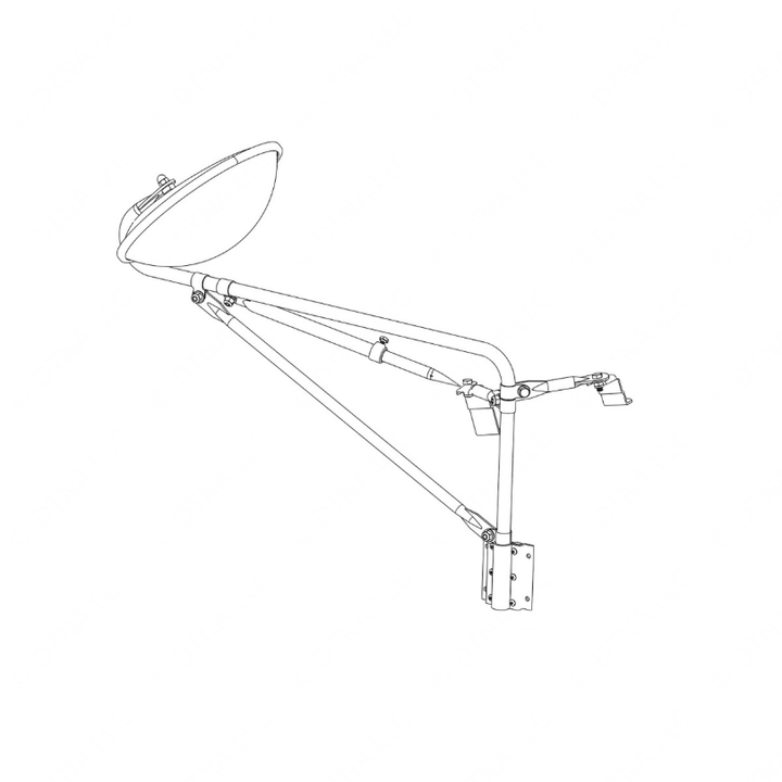 TBB 150475 MIRROR ASM, HTD, TINT, LS, SYS B, FORD D