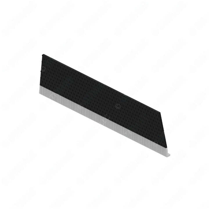 TBB 150585 STEP TREAD, PEBBLED, BLACK, 1ST STEP,RIB