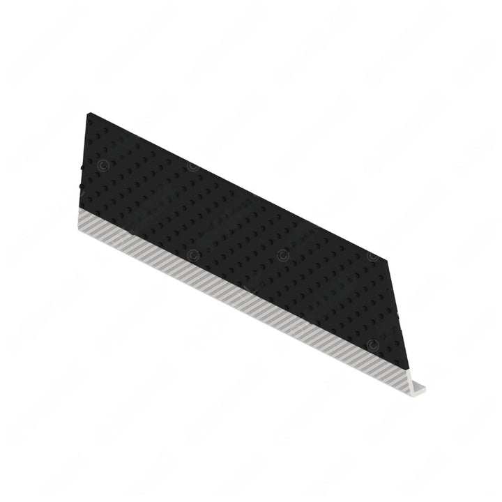 TBB 150586 STEP TREAD, PEBBLED, BLACK, 2ND STEP,RIB