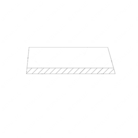 TBB 150602 STEP TREAD, RIBBED, BLACK, 3RD STEP,RIB