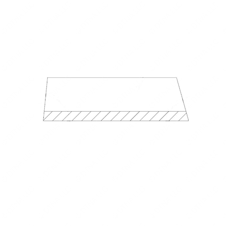 TBB 150602 STEP TREAD, RIBBED, BLACK, 3RD STEP,RIB