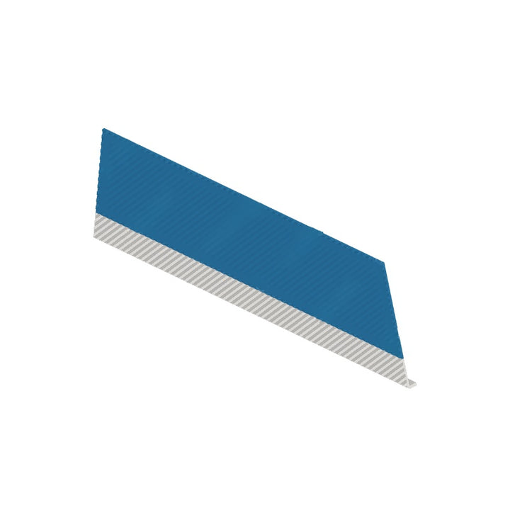 TBB 150607 STEP TREAD, RIBBED, BLUE, 2ND STEP,RIB