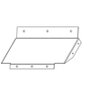 TBB 151187 WHEELHOUSE EXTENSION STEEL (NOTCHED), M