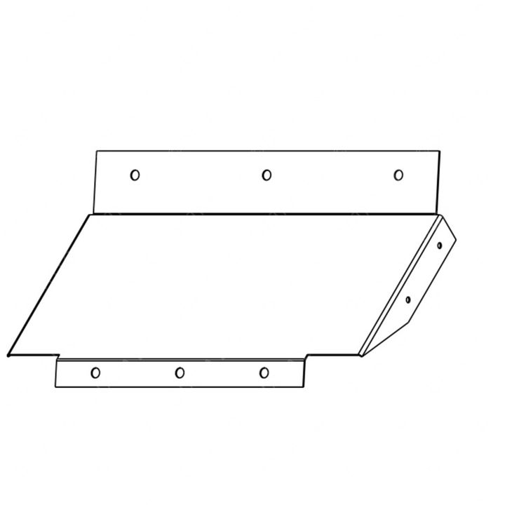 TBB 151187 WHEELHOUSE EXTENSION STEEL (NOTCHED), M