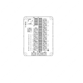 TBB 151281 PRINTED CIRCUIT BOARD 4 HDX 07 CU BUS