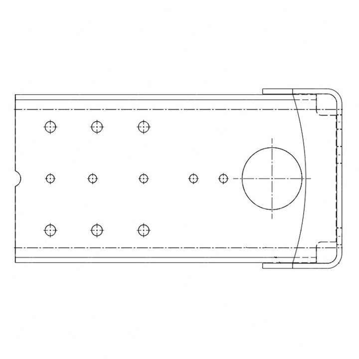 TBB 151358 CROSS-MBR ASSEMBLY AIRLINER RR SUSP DL