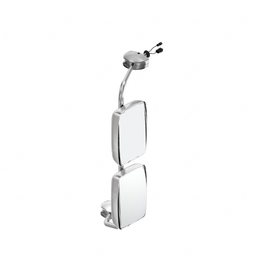 TBB 154496 MIRROR ASM, HEATED, MANUAL, STAINLESS,