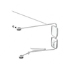 TBB 154497 MIRROR ASM, HEATED, MANUAL, STAINLESS,