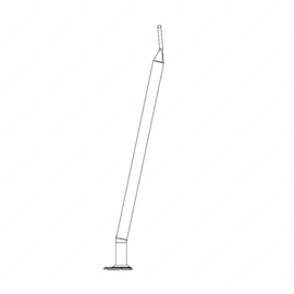 TBB 155534 FORWARD PEDISTAL BRACE ASM,MANL DR CNTRL