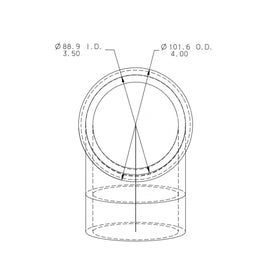 TBB 155944 HOSE-CAC, UPPER, EF, 2010