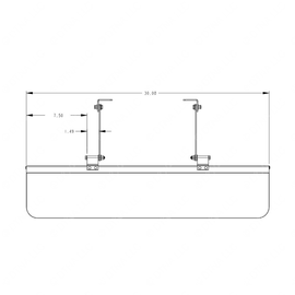TBB 156172 SUNVISOR ASM 6 X 30