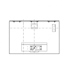 TBB 156197 LUGGAGE BOX DOOR ASM., 60IN.
