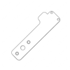 TBB 156388 MOUNTING PLATE, VANDALOCK, ALUMINUM O/O