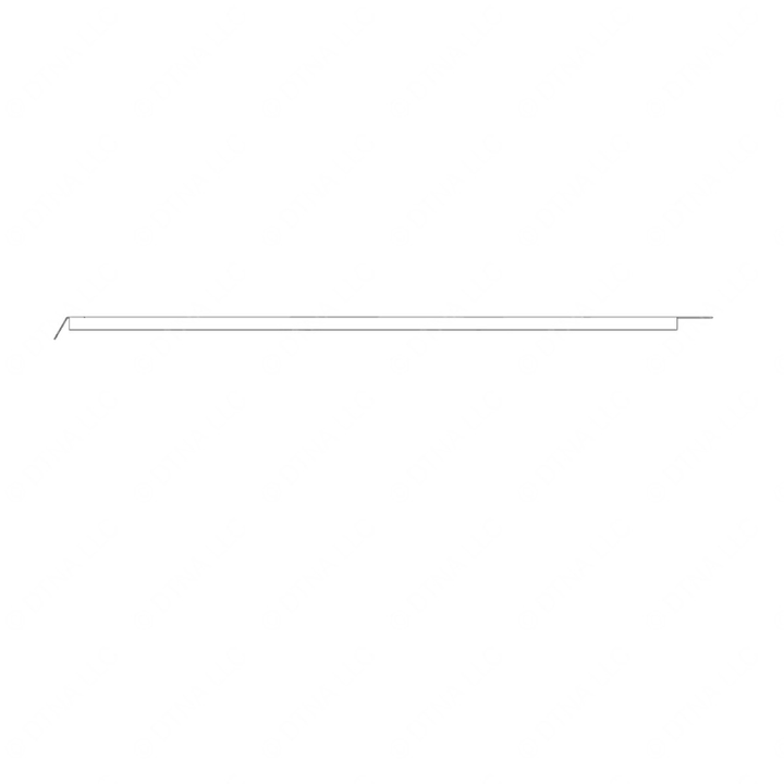 TBB 156520 DOOR TRIM, LEFT SIDE, TOPLESS LUGGAGE B