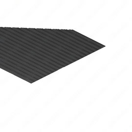 TBB 158198 FLOOR COVERING, VESTIBULE, BLACK, FLAT