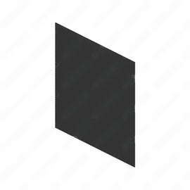 TBB 158207 FLOOR COVERING VEST 24 BLACK HDX