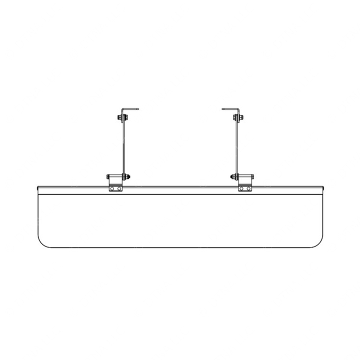 TBB 158338 VISOR 6X18 EXTENDED 13% LIGHT TRANS