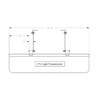 TBB 158340 VISOR 6X30 EXTENDED 13% LIGHT TRAN