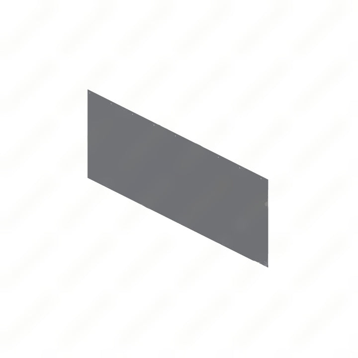 TBB 158751 SIDE SKIRT 40IN,RS 1ST RAFTER NOTCH,20GA