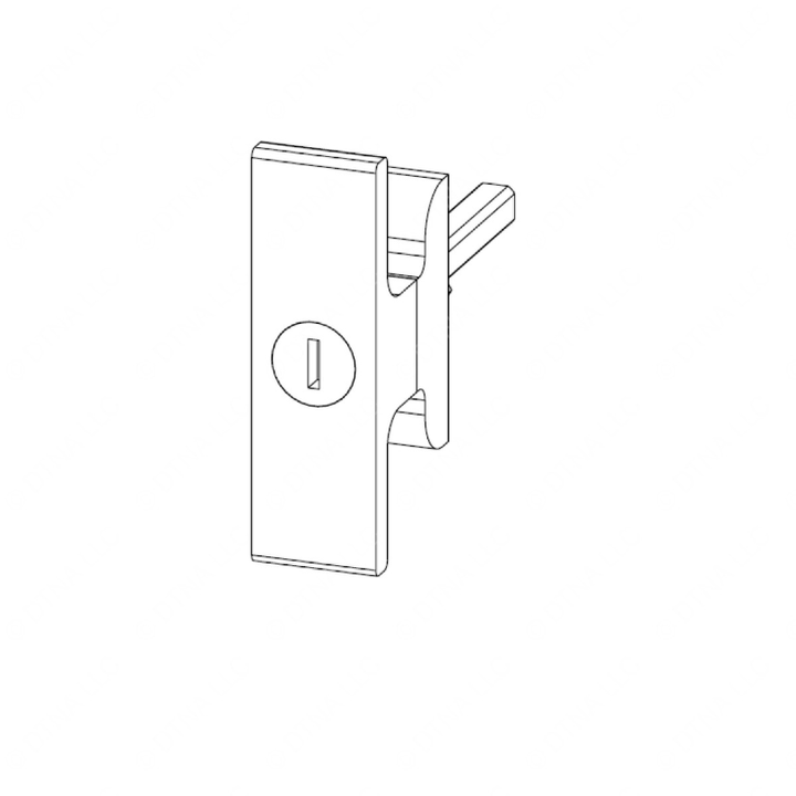 TBB 159489 T-HANDLE VANDALOCK FRT DR OUTWARD OPEN