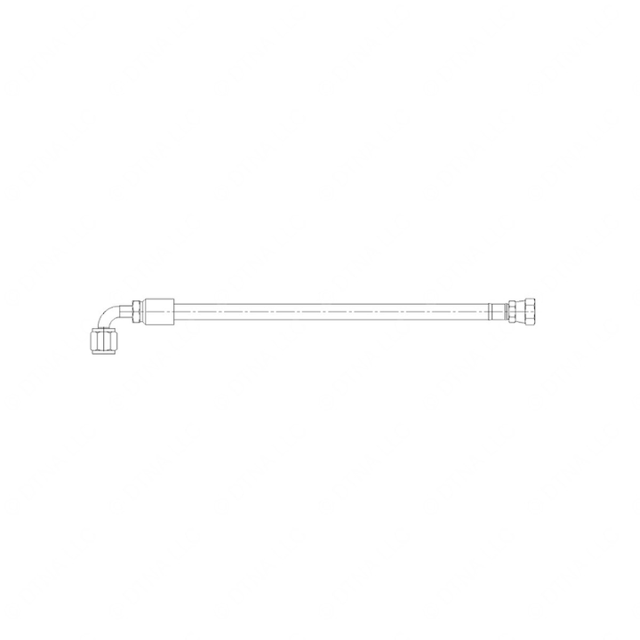 TBB 159766 HOSE ASM TEFLON BRAIDED 118IN