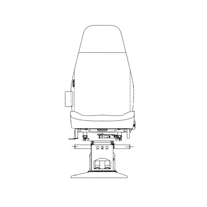 TBB 160221 SEAT DRIVER NATIONAL NS2000 AIR PEDESTAL