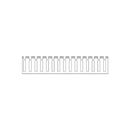 TBB 160569 WIRE DUCT, SLOTTED WALL, 2IN. X 3IN. PVC