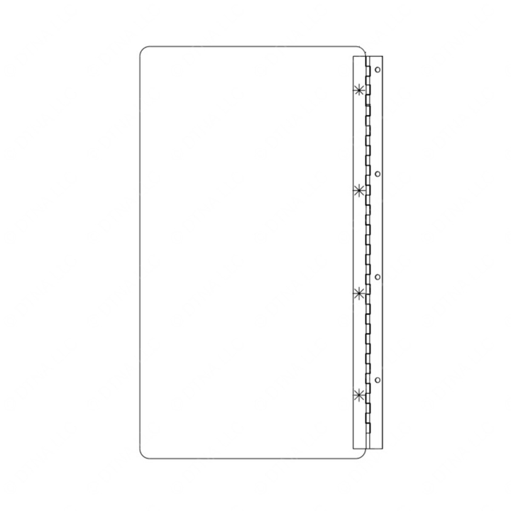TBB 160792 DOOR ASSEMBLY, DEF TANK FILL, HDX